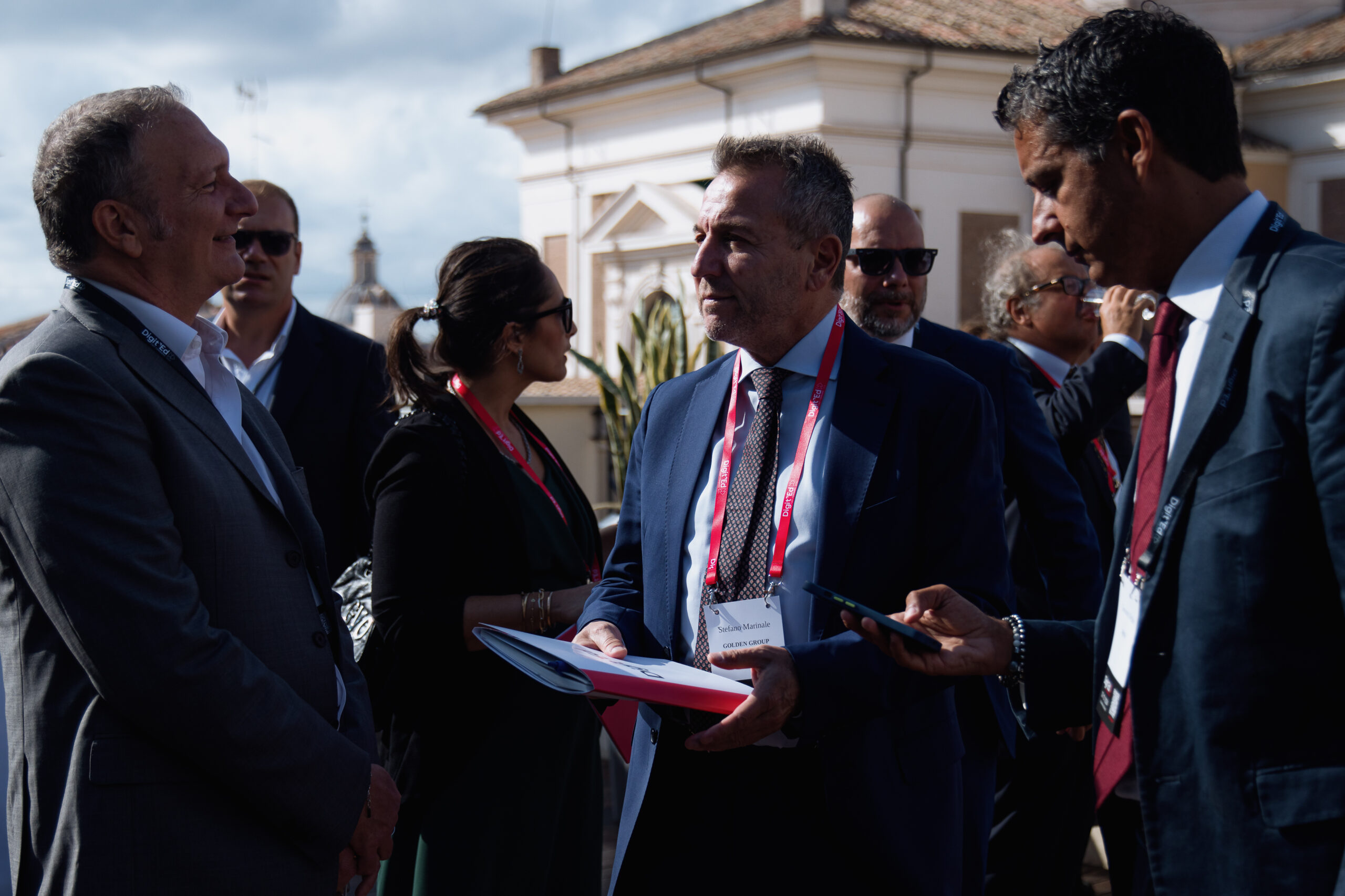 Persone in Terrazza La Lanterna, Roma - Digit'Ed Fast Forward 2024