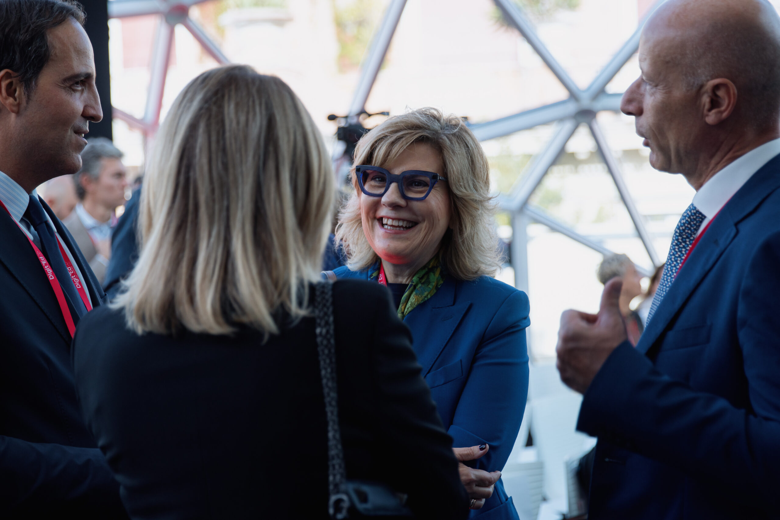 Persone in Terrazza La Lanterna, Roma - Digit'Ed Fast Forward 2024