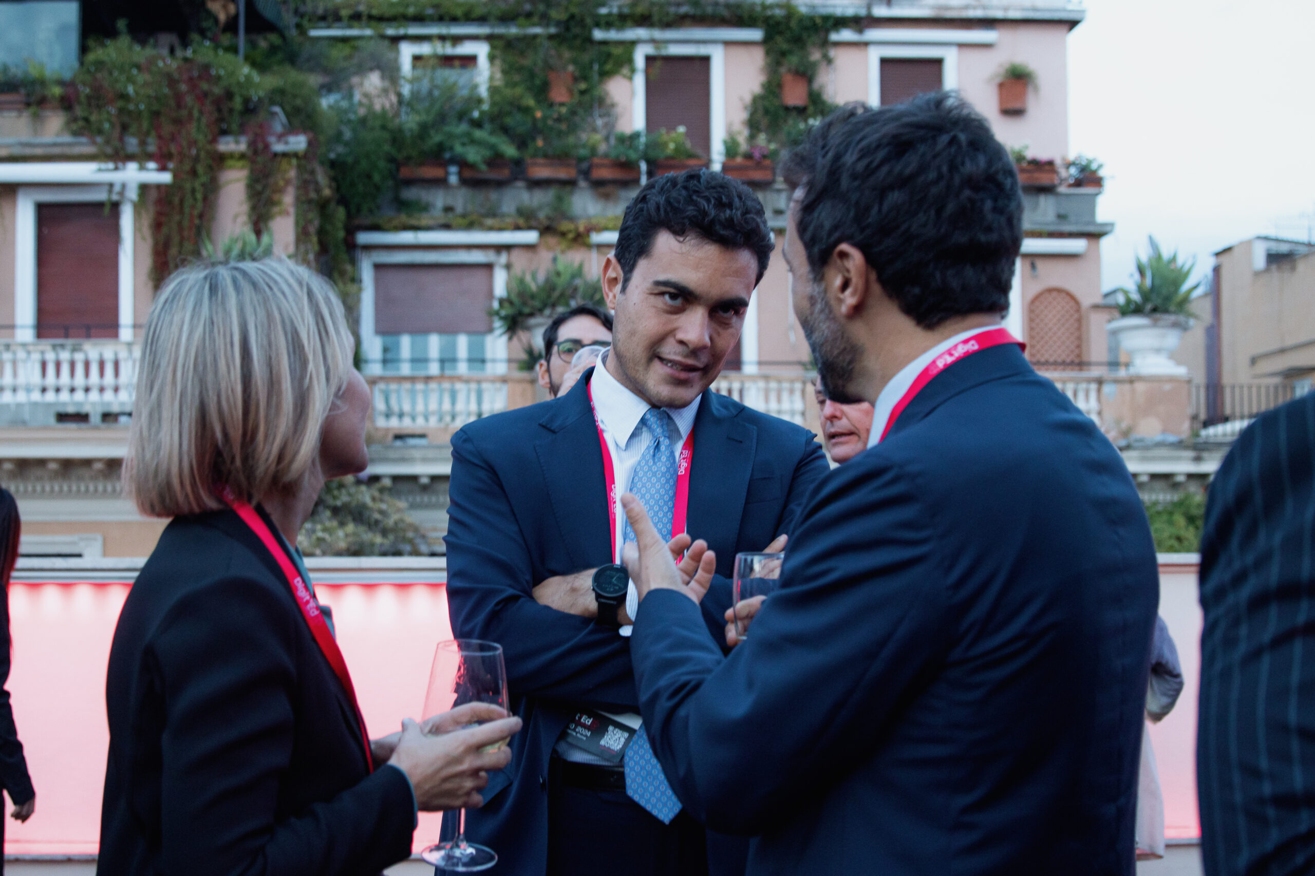 Persone in Terrazza La Lanterna, Roma - Digit'Ed Fast Forward 2024