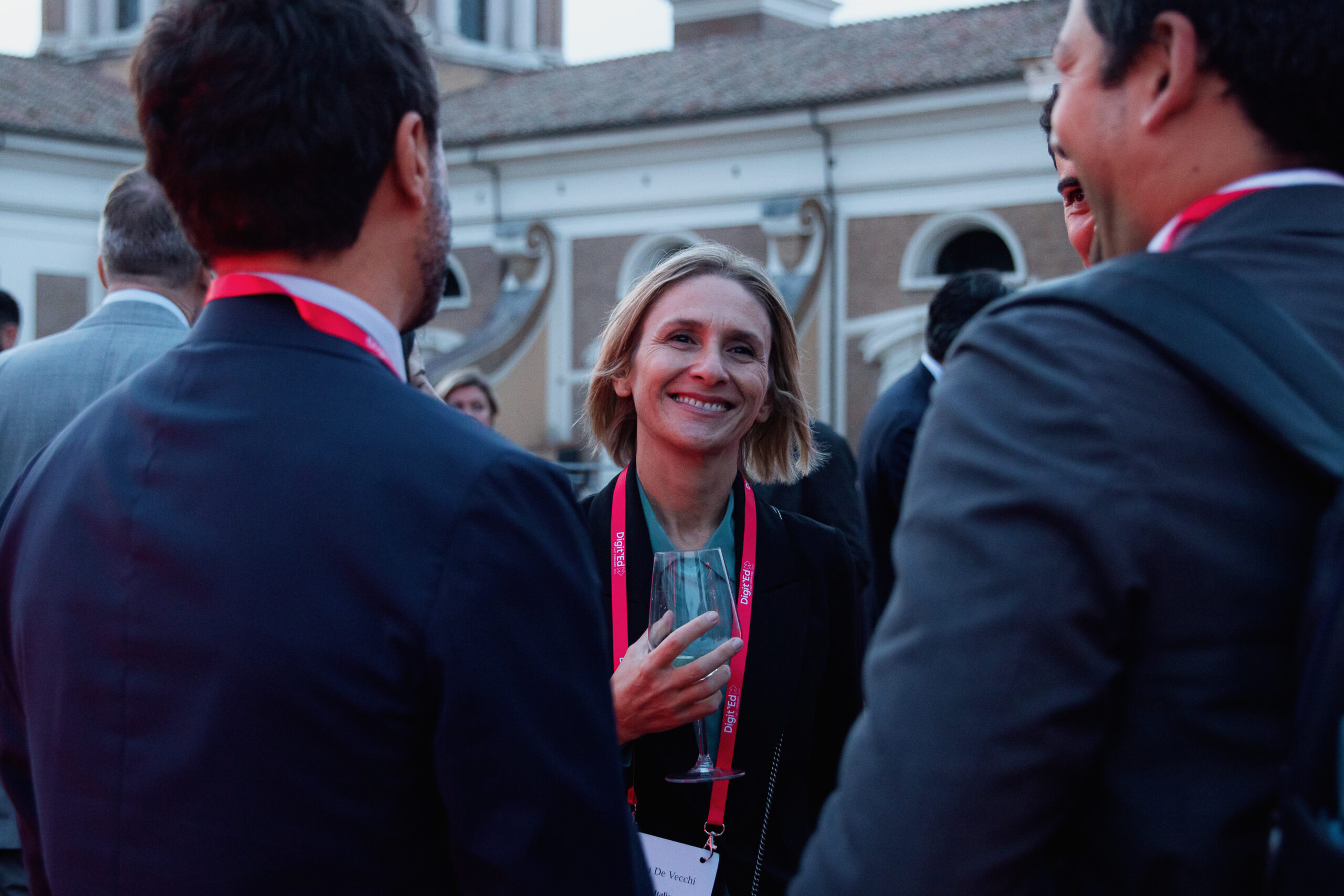 Persone in Terrazza La Lanterna, Roma - Digit'Ed Fast Forward 2024